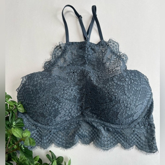 PINK Lace Bralette - Picture 1 of 3